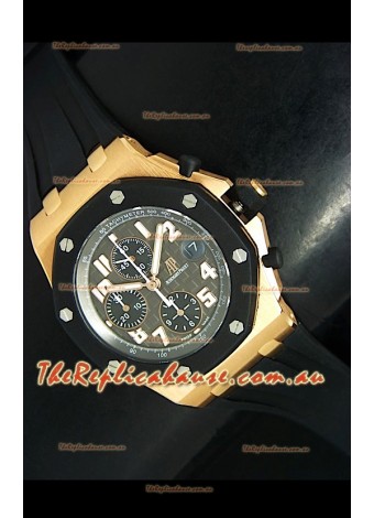 Audemars Piguet Royal Oak Offshore Pink Gold Swiss Watch - MIRROR REPLICA