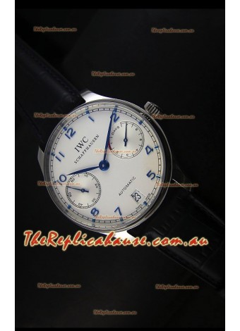 IWC Portugieser IW500705 Swiss Automatic Watch in White Dial - Updated 1:1 Mirror Replica  