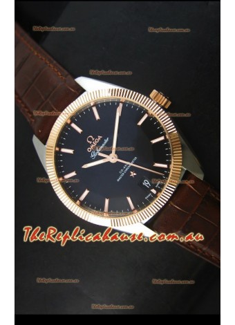 Omega Globemaster Co-Axial Two Tone Case Swiss Watch - 1:1 Mirror Replica Watch