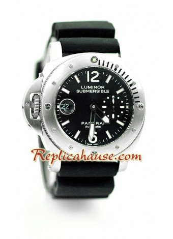 Panerai Luminor Submersible Left Handed Swiss Wristwatch PNRI80