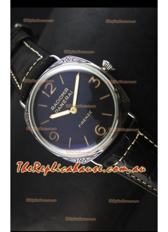 Panerai PAM604 Radiomir Firenze 3 Days Acciaio Swiss Watch - Unitas Movement