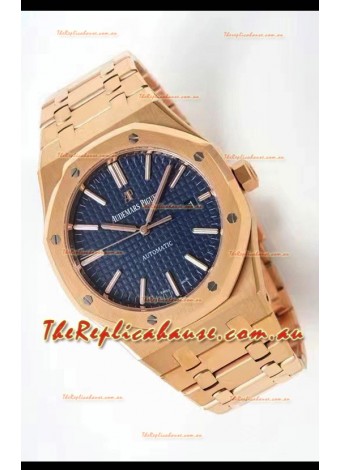 Audemars Piguet Royal Oak 41MM 15500OR Watch 904L Steel Rose Gold - Ultimate 1:1 3120 Movement
