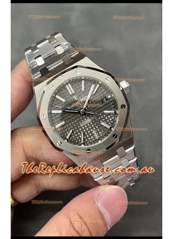 Audemars Piguet Royal Oak 37MM Grey Dial 904L Steel Watch in 3120 Movement - 1:1 Mirror Replica