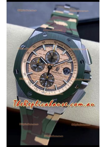 Audemars Piguet Royal Oak Offshore  CAMO 44MM Chronograph 1:1 Mirror Replica Watch - 904L Steel