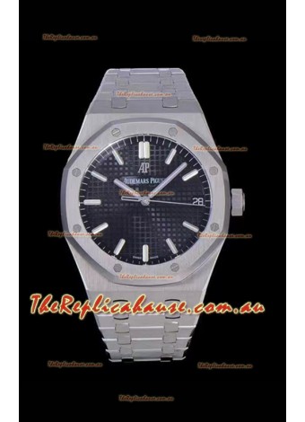 Audemars Piguet Royal Oak 41MM Blue Dial 904L Steel - 1:1 Mirror Replica 