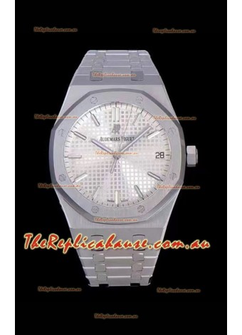 Audemars Piguet Royal Oak 41MM Steel Dial 904L Steel - 1:1 Mirror Replica 