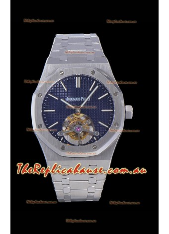 Audemars Piguet Royal Oak Tourbillon 41mm Blue Dial in 904L Steel Case