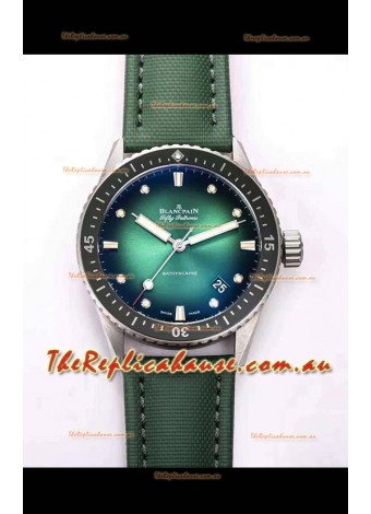 Blancpain Fifty Fathoms BATHYSCAPHE Edition TITANIUM Casing -  1:1 Mirror Replica Watch