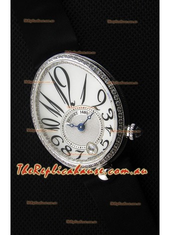 Breguet Reine De Naples Ladies Swiss 1:1 Stainless Steel Mirror Replica Watch 