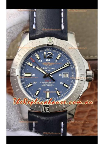 Breitling Chronometre COLT 41 Light Blue Dial Swiss Automatic Replica Watch