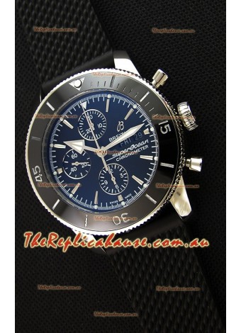 Breitling Superocean Heritage II Black Dial 46MM 1:1 Mirror Swiss Replica Watch 