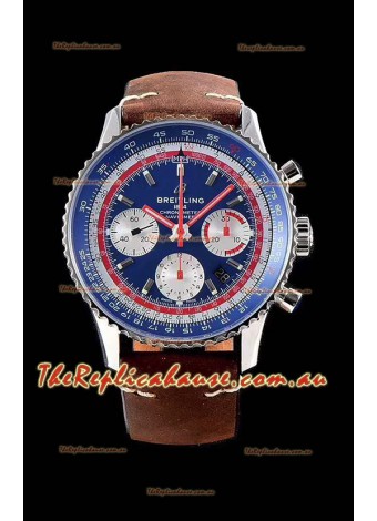 Breitling Navitimer 1 B01 Chronograph PAN AM Edition 43MM - 904L 1:1 Mirror Replica Timepiece 
