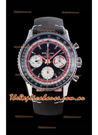 Breitling Navitimer 1 B01 Chronograph SWISSAIR Edition 43MM - 904L 1:1 Mirror Replica Timepiece 