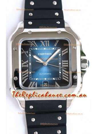Santos De Cartier Stainless Steel Casing 1:1 Mirror Swiss Replica Watch 40MM