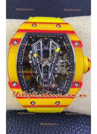 Richard Mille RM27-03 Rafael Nadal Genuine Tourbillon Movement 1:1 Mirror Replica Watch
