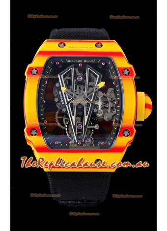Richard Mille RM27-03 Rafael Nadal Genuine Tourbillon Movement 1:1 Mirror Replica Watch