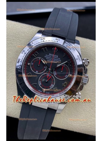 Rolex Cosmograph Daytona 116509 Black Dial Cal.4130 Movement - 904L Steel Watch