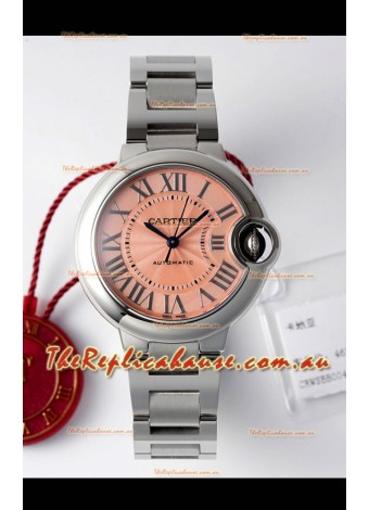 Ballon De Cartier Swiss Automatic 1:1 Mirror Quality 33MM in Champange Dial