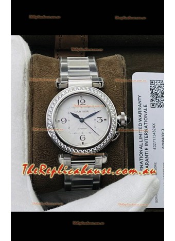 Pasha De Cartier Swiss Automatic 1:1 Mirror Quality 35MM Replica Watch 