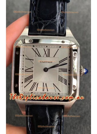 Cartier Santos Dumont 1:1 Mirror Swiss Replica Watch in Steel Casing 38MM