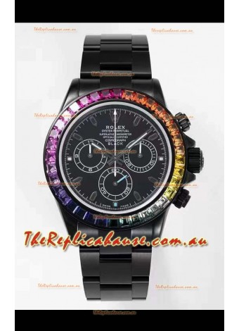 Rolex Daytona Blaken Edition Swiss 1:1 Mirror Replica Cal.4130 Movement PVD Casing