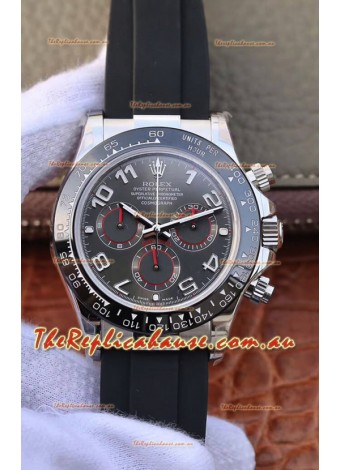 Rolex Cosmograph Daytona 116509 White Gold Original Cal.4130 Movement - 904L Steel Watch