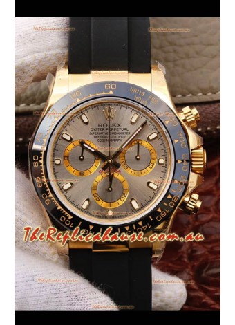 Rolex Cosmograph Daytona 116508 Yellow Gold Original Cal.4130 Movement - 904L Steel Watch