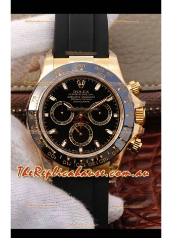 Rolex Cosmograph Daytona 116508 Yellow Gold Original Cal.4130 Movement - 904L Steel Watch