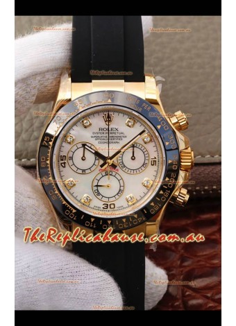 Rolex Cosmograph Daytona 116508 Yellow Gold Original Cal.4130 Movement - 904L Steel Watch