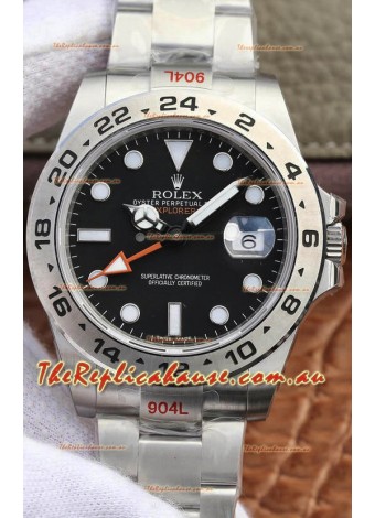 Rolex Explorer M216570-001 1:1 Mirror Replica Watch - Black Dial in 904L Steel 42MM