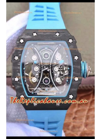 Richard Mille RM053-1 Tourbillon in One Piece Forged Carbon Casing - 1:1 Mirror Quality 