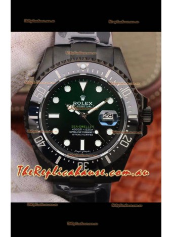 Rolex SeaDweller Deep-Sea Green Dial in 1:1 Mirror Quality - PVD Casing