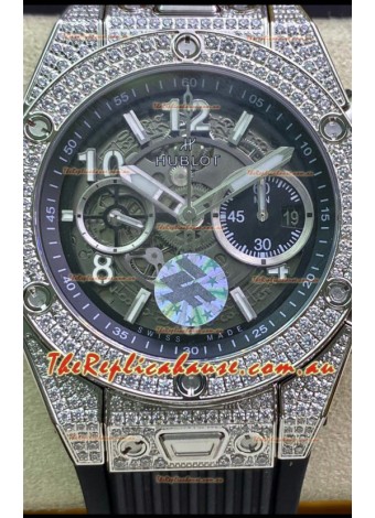 Hublot Big Bang Unico Diamonds 1:1 Mirror Edition Swiss Replica Watch 