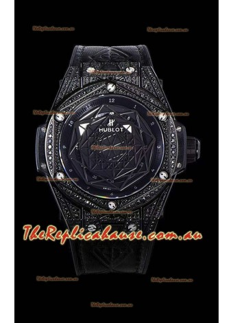 Hublot Big Bang One Click Sang Bleu 1:1 Mirror Replica in Ceramic Casing - 45MM