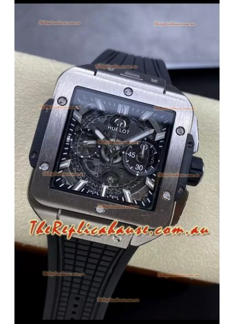 Hublot Square Bang Unico Titanium Chronograph Watch 1:1 Mirror Replica