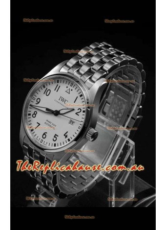 IWC MARK XVIII Swiss Replica Watch in 904L Steel White Dial 40MM - 1:1 Mirror Replica