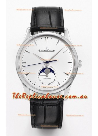 Jaeger LeCoultre Master Ultra Thin Moon 904L Steel 1:1 Mirror Replica Watch