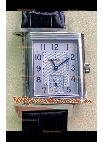 Jaeger-LeCoultre Reverso DuoFace Stainless Steel Casing Watch in Swiss Automatic Movement