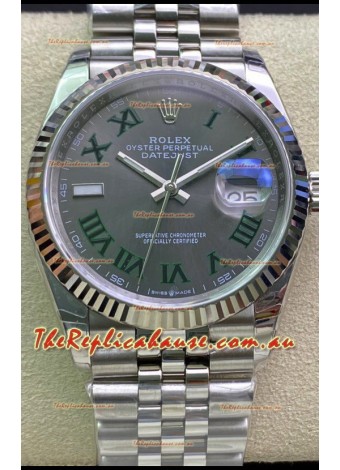 Rolex Datejust Wimbledon Cal.3235 Movement Swiss Watch - Ultimate 904L Steel 36MM