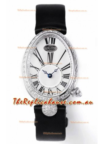 Breguet Reine De Naples Ladies Stainless Steel Swiss 1:1 Edition Replica Watch 