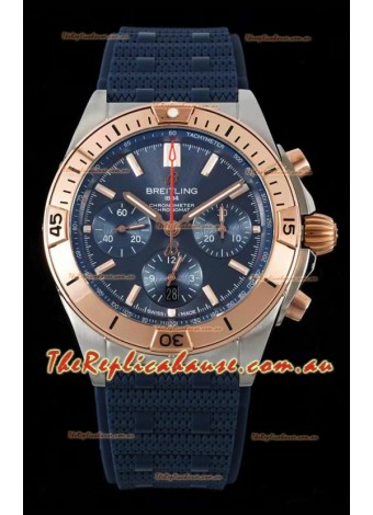 Breitling Chronomat B01 42 Edition Swiss 904L Steel Casing Blue Dial 1:1 Mirror Replica Watch