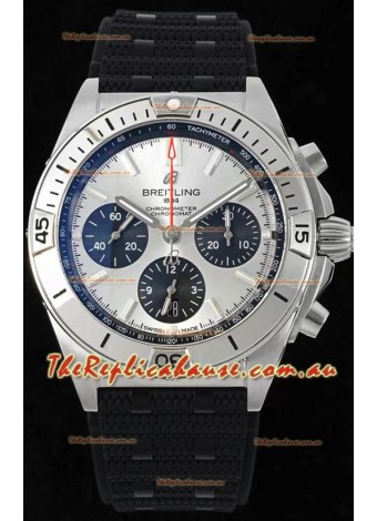 Breitling Chronomat B01 42 Edition Swiss 904L Steel Casing Silver Dial 1:1 Mirror Replica Watch