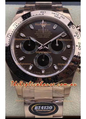 Rolex Cosmograph Daytona M116505 Rose Gold Original Cal.4130 Movement - 904L Steel Watch