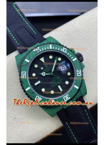 Rolex Submariner DiW Carbon Fiber Edition Swiss Replica Watch - 1:1 Mirror Replica