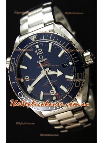 Omega Seamaster Planet Ocean 600M Blue Dial 43.5MM Updated Swiss 1:1 Edition Watch 