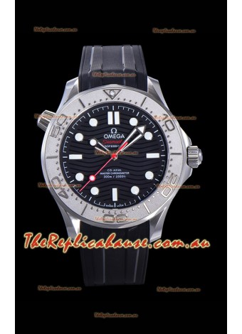 Omega Seamaster Diver 300M Nekton Edition  1:1 Mirror Replica Watch in Black Dial