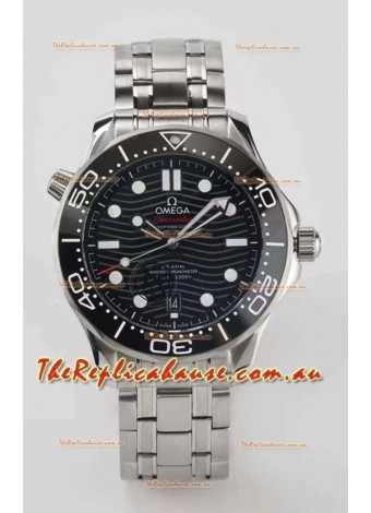 Omega Seamaster 300M Co-Axial Master Chronometer BLACK Swiss 1:1 Mirror Replica Watch