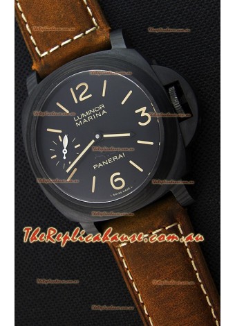 Panerai Luminor Marina Carbotech Beverly Hills Boutique Edition Swiss Replica Watch 