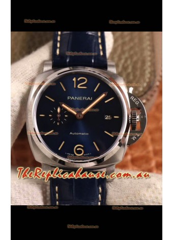Panerai Luminor DUE PAM927 Edition 1:1 Mirror Swiss Replica Watch in Steel Casing 42MM