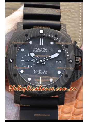 Panerai Luminor Marina Carbotech PAM979 Edition 1:1 Mirror Swiss Replica Watch in Carbon Casing